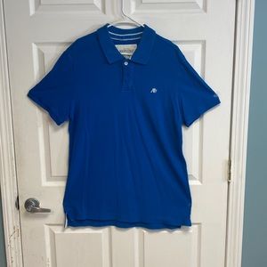 A blue Aeropostale polo shirt